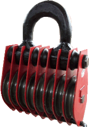 天津五花 多輪閉口吊環(huán)滑車