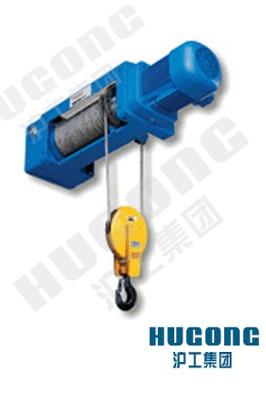 上海滬工SH鋼絲繩電動(dòng)葫蘆固定式