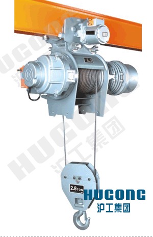 上海滬工3噸 進(jìn)口日智單軌鋼絲繩電動葫蘆