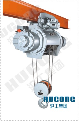 上海滬工5噸 進(jìn)口日智單軌鋼絲繩電動葫蘆