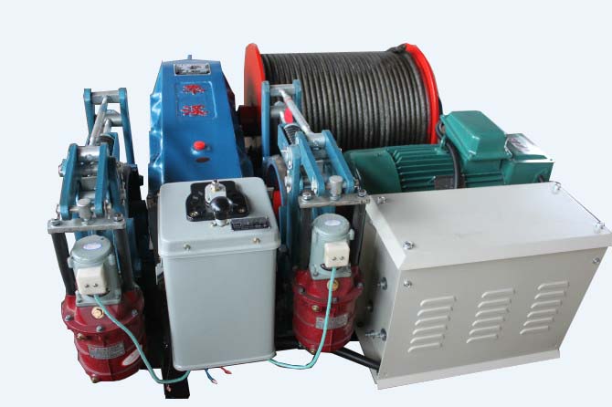 上海奉溪 JK型5噸雙制動電動卷揚(yáng)機(jī)