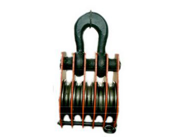 天津天鵝 5輪吊環(huán)型滑車