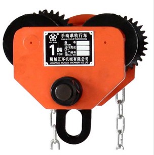 山東聊城五環(huán) 手動單軌行車1噸