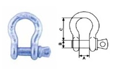 青島大洋 G209型熱鍍鋅模鍛卸扣
