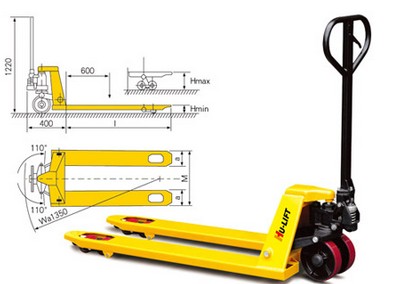 無(wú)錫虎力 標(biāo)準(zhǔn)型手動(dòng)液壓搬運(yùn)車