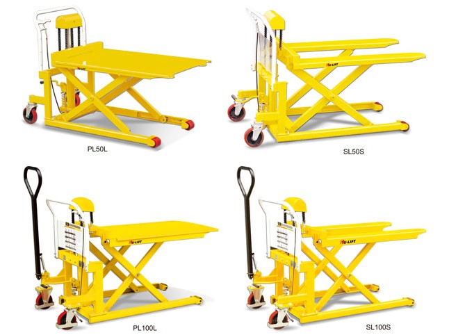 無錫虎力 PL型腳踏剪式升高液壓搬運(平臺)車
